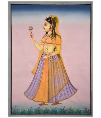 3D Noorjahan Painting